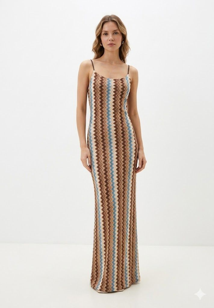 Chevron Sunset Slip